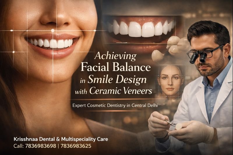 What Role Does Facial Balance Play in Smile Design Using Ceramic Veneers?