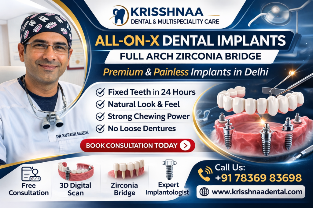 All-on-X dental implants Delhi