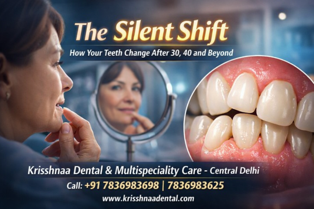 Teeth Shifting With Age: What Happens After 30, 40 and Beyond