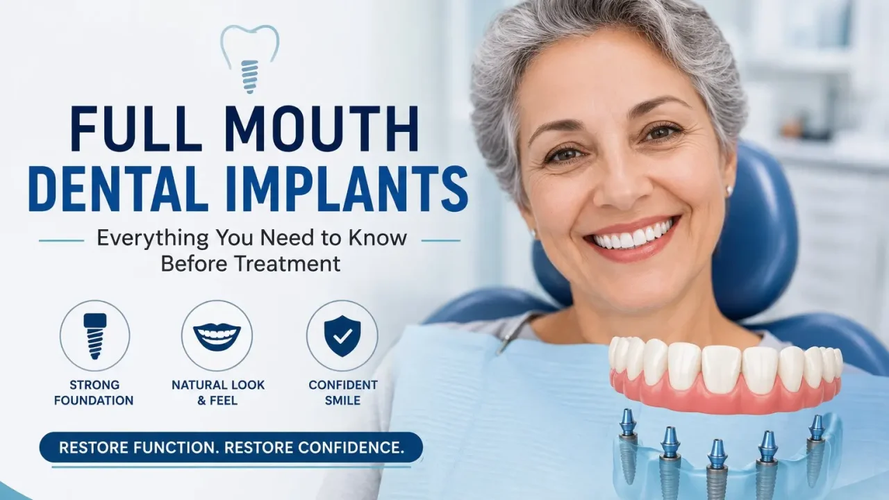 Full Mouth Dental Implants in Central Delhi