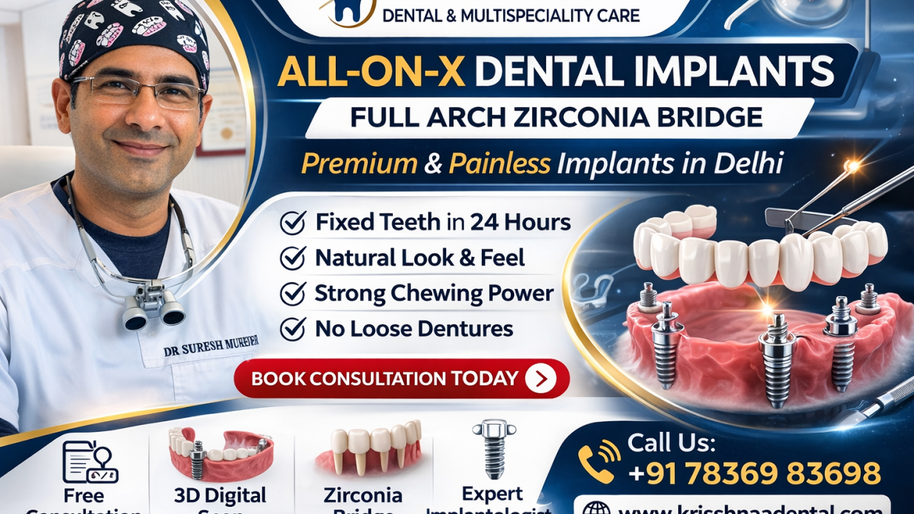 All-on-X dental implants Delhi
